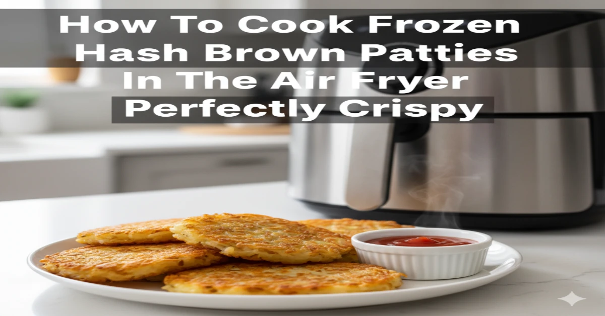 How To Cook Frozen Hash Brown Patties In The Air Fryer