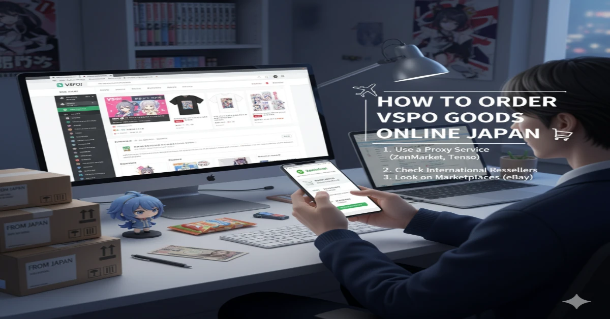 How To Order Vspo Goods